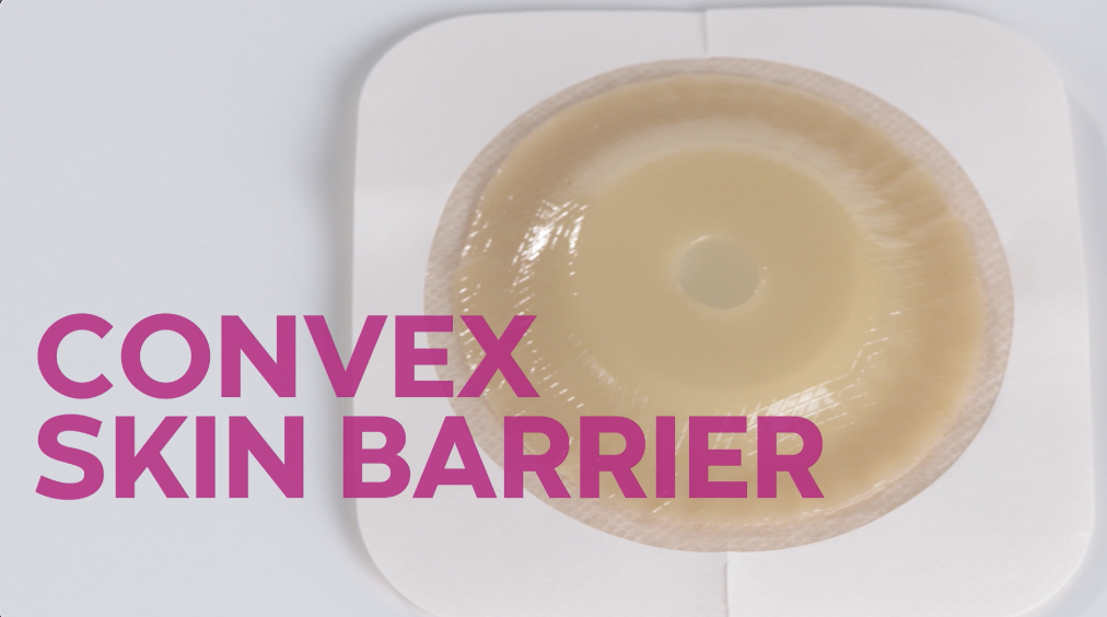 Application of Ostomy Pouching System with Convex Skin Barriers