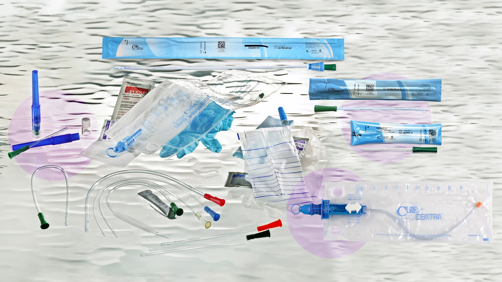 Un grupo de herramientas médicas