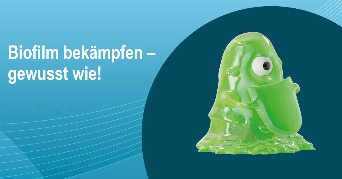 Biofilm bek&auml;mpfen - gewusst wie